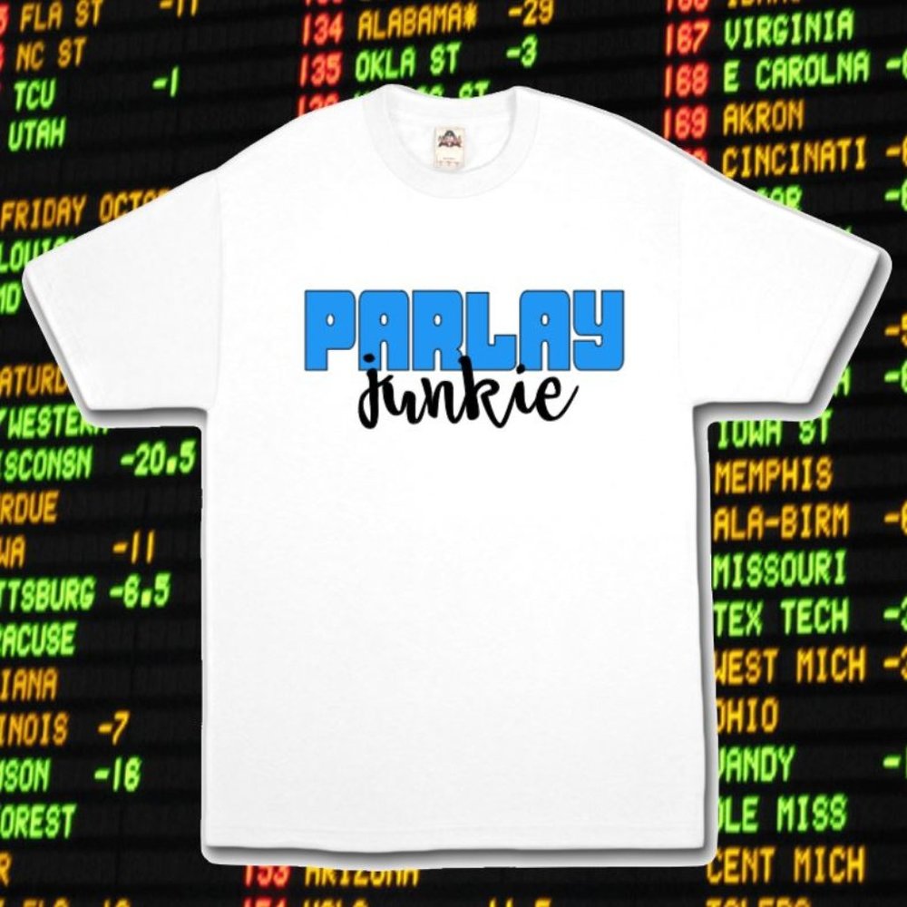 Degenerate Morals Original " Parlay Junkie " Sports Betting Gambling Sportsbook